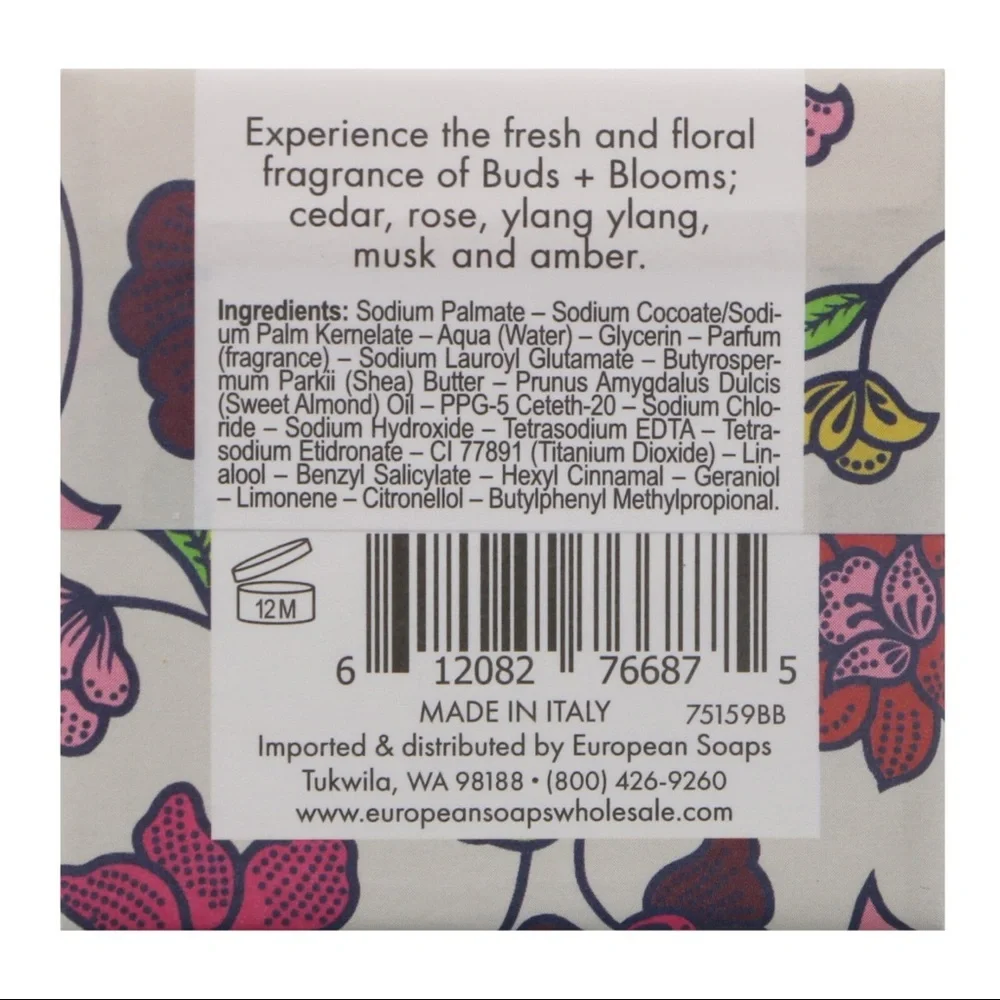 Urbana Shea Butter Hand & Body Soap in Buds + Blooms 3.5 OZ